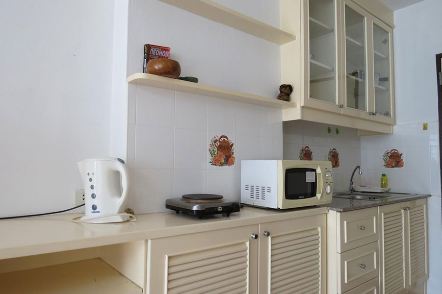 View Talay Apartment Holiday Pattaya Thailand kitchen