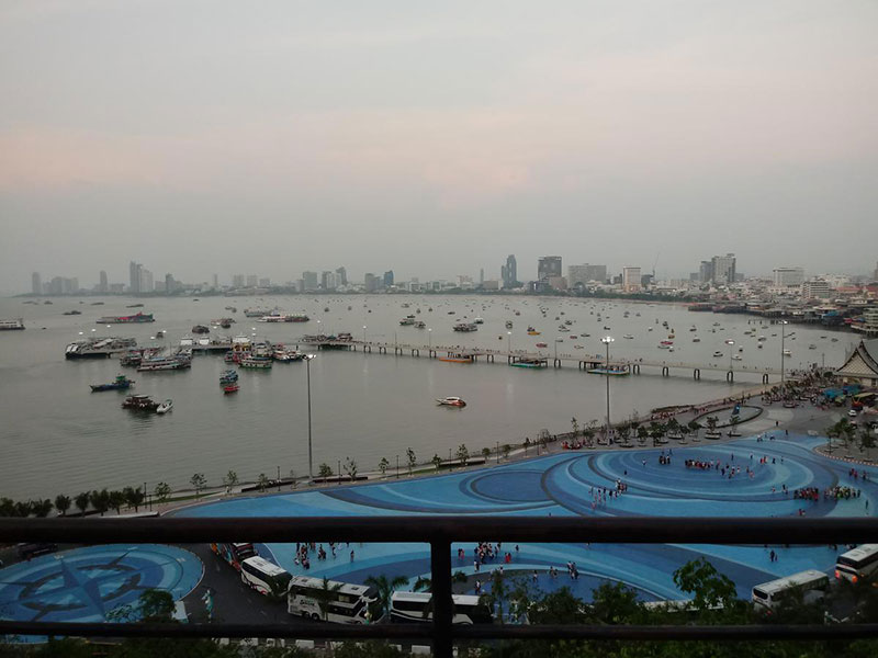 View Talay Apartment Holiday Pattaya Thailand sea view